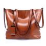 Factory low price custom design 2024 tote bags fashion green pu leather handbags shoulder messenger handbags for ladies