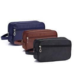 Gelory Waterproof Double-layer Cosmetic Bags Large Capacity Men's And Women's Wash Bag Travel And Business Travel Storage Bag