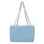 HR522 Women Carrying Tote Bag New Fashion PU Chain Large Messenger Bag Rhombic Pattern Solid Color Crossbody Shoulder Bag