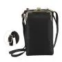 Wholesale leather cellphone bag phone crossbody bag shopping phone leather purse