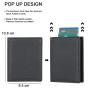 PU leather card holder wallet card purse rfid protection