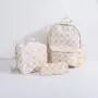 Keymay Custom All Over Printing Rainbow Checkered Belt Bag for Women Crossbody Waist Bag with Adjust Strap Stylish fanny pack