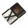 ZHF000 Hot sale PU men's flip magic wallet cross pattern men's wallet fashion wallet short card bag wholesale