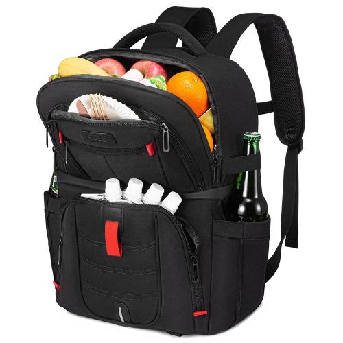 Wholesale 26L Sucipi lightweight lunch bags large Double Deck Cooler Bag Work Beach Camping Picnic insulated cooler backpack bag