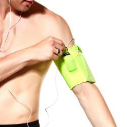 ZR925 New Sport Arm Bag Men's Fitness Elastic Wrist Bag Leisure Waterproof Portable Outdoor Sports Running Phone Arm Bag