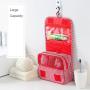 Travel Cosmetic Bag Waterproof Portable Polyester Neceser Hanging Wash Bag Organizer Bathroom Wash Bag
