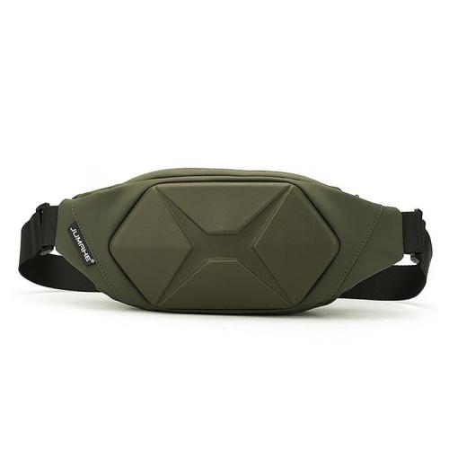 ZWY190 New Fashion Hard Shell Men Chest Bag Waterproof Popular Lightweight Waist Pack Casual Sports Travel Organizer Waist Bag