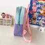 Trendy cute girl fashion oxford school bags ita bag with transparent window