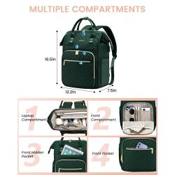 LOVEVOOK wholesale quilted lightweight large fashion backpack office computer waterproof travel bag laptop backpack for women