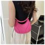 HR259 Handheld Minimalist Multi Colors Underarm Bag PU Textured Women's Shoulder Bag Niche Design Crossbody Dumpling Shape Bag