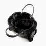 Custom Fashion Tote Bags Ladies Spring Pu Leather And Fluffy Women Handbags Large Capacity Shoulder Bag