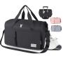 Gelory Waterproof Duffle Sport Bag Travel Duffle Bag Shoes Pocket Multifunction Dry Wet Separation Overnight Gym Bag