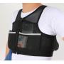 ZF236 New Outdoor Running Backpack Sports Reflective Fitted Vest Bag Polyester Hiking Water Bottle Backpack