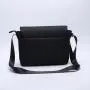 Keymay Black Single Shoulder Strap Work Bag Custom Men's Nylon Business Office Shoulder Bags Boys Waterproof Messenger Hand Bag