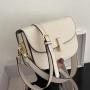 Fashion Everyday Bags Ladies Purse And Handbags Women Messenger PU Leather Saddle Bag for Women Medium Crossbody Bags