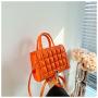 2023 Fashion design soft pu leather handbags ladies purse crossbody shoulder box bag new trend woman bag lady's hand bags