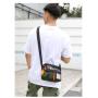 HR155 Wholesale New Sports Leisure Men's Outdoor Bag Waterproof Nylon One Shoulder Crossbody Bag Trendy Travel Hidden Zipper Bag