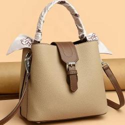 Wholesale commuting bag Multi-Layer leather office ladies bags bucket bags for women leather handbags