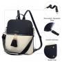 LOVEVOOK Fashion Backpacks for Women, Lightweight Cute Medium Shoulder Bags casual women Backpacks with Tassel