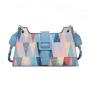 2024 New Popular Design PU Leather Bags Women Ladies Messenger Crossbody Bag with Western Style One Shoulder Small Square Bag