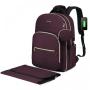 LOVEVOOK wholesale 2022 New Designer Luxury Waterproof Quilted Mommy Bags with USB custom Baby Diaper Bag women travel Backpacks