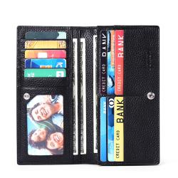 Gift Custom Wholesale Wallet Unisex Long Casual Fashion Coin Purse Multi-Card Slot Wallet Cheap