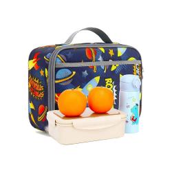 kids lunch bag for school outdoor square food Cooler Bag  aluminum foil waterproof 5mm EPE foam  Color Feature  Eco Material