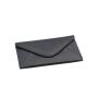 Small pocket wallet envelope leather magnetic card wallet slim business card holder