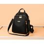 Popular Women's backpack oxford cloth ladies shoulder bag Korean style colorful straps solid color double back schoolbag