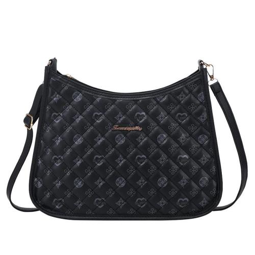 Large capacity underarm bag 2024 Korean fashion new shoulder bag for women casual versatile printed handbag