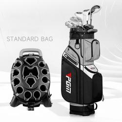 XL149 Waterproof Anti-collision Fixed Racks Golf Bag New Version Golf Standard Ball Bag Custom Logo Accepted Golf Travel Bag