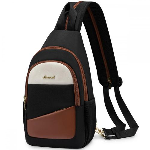 LOVEVOOK 2023 Fashion Travel Chest Bag for College Sling Bag Backpack Crossbody Bag Convertible Waterproof Small Hiking Daypacks