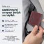 Leather Credit Card Holder Wallet Thin Bifold RFID Blocking Wallet Slim Front Pocket Minimalist Wallet Small Card Case