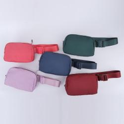 New Trend Custom Designer Fashion Unisex Waist Bag Zipper Nylon Waterproof Outdoor Hiking Running Sports Fanny Pack