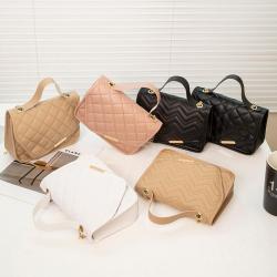 Embroidery small square bag 2024 ladies handbag pu leather small crossbody bag wholesale outdoor leisure shoulder bag