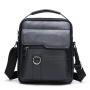 XL005 Best-selling Vintage Men's Shoulder Bag Daily Life Multi-layer Large Capacity Handbag Wear-resistant Durable Leather Bag