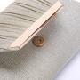 2023 New Classic Women's Sequin Pleated Envelope Bride Handbag Women's Wedding Evening Dress Bag Advanced Dinner Party Wallet