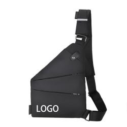 Custom Logo lightweight durable motorcycle chest pack sling bag multifunction waterproof men's chest bags