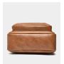 WTB065 Crossbody Bag for Men Lifestyle Casual Vintage PU Leather Shoulder Bag Small Messenger Bag for Travel Work Business