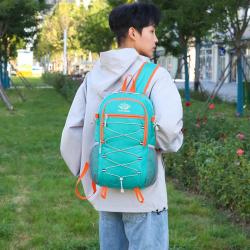 ZR638 High Quality Unisex Backpack Sport Bag Oxford Zipper Fold Customizable Logo Gift Backpack High-capacity Schoolbag Outdoor