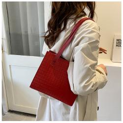 Fashion Korean Woven Women's Bag New Fashion Foreign Style Single Shoulder Bag Spring Texture Armpit Bag bolsas para mujer