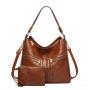 Popular large capacity handbags soft leather crossbody shoulder bag women bag set ladies hand bags