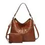 Popular large capacity handbags soft leather crossbody shoulder bag women bag set ladies hand bags