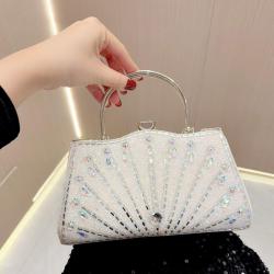 New diamond studded dress handbag designer bags clutch bag evening bags