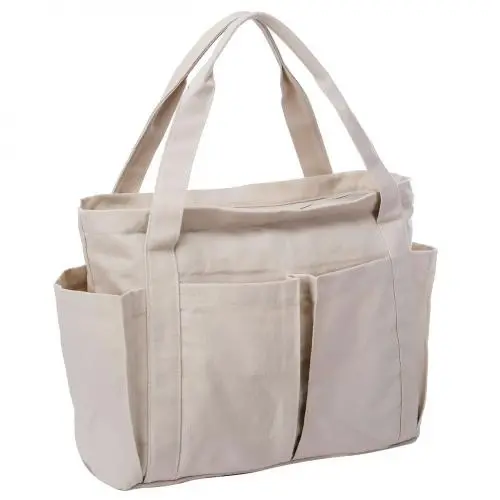 Gelory Multifunction Large Capacity Canvas Weekend Shoulder Bag Work School Book Handbag Tote Bag for Women