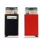 Ultra Slim Minimalist Aluminum Card Holder Automatic Pop Up ID Credit Card Holder Wallet with Elasticity Pocket