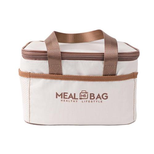 ZWY044 Outdoor Bento Insulated Bag Student Worker Oxford Thickened Aluminum Foil Lunch Bag New Simple Portable Storage Bag