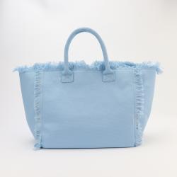 Keymay Large Capacity Travel Women Beach Bags Shopping Handbags Multiple Colors Fringe Canvas Tote Bag