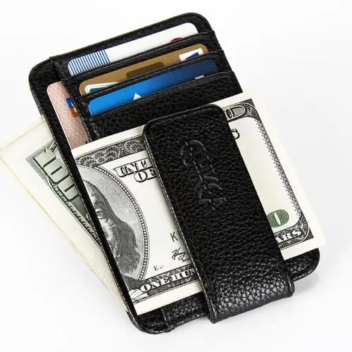 ZHF888 Cross-border Hot Sale Fashion Men's Wallet US Dollar Clip Case Women's Magnetic Buckle Portable Creative Card Bag