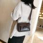 2023 new mini handbags women fashion ins ultra fire retro wide shoulder strap messenger bag purse simple style Crossbody Bags